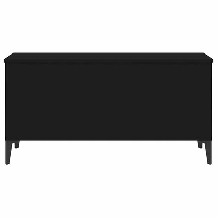 Soffbord svart 90x44,5x45 cm konstruerat trä
