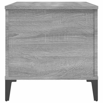 Soffbord grå sonoma 90x44,5x45 cm konstruerat trä