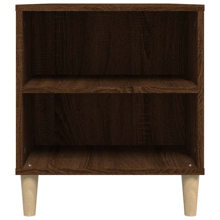 Tv-bänk brun ek 102x44,5x50 cm konstruerat trä