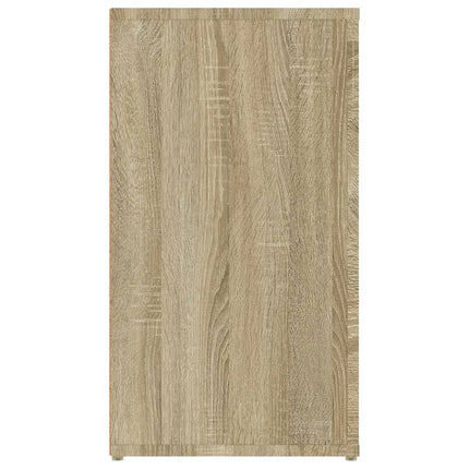 Skänk sonoma-ek 100x33x59,5 cm konstruerat trä