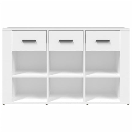 Skänk vit 100x30x59,5 cm konstruerat trä