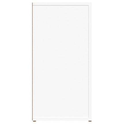 Skänk vit 100x30x59,5 cm konstruerat trä