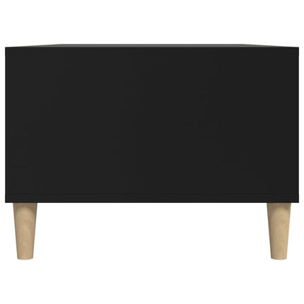 Soffbord svart 90x50x36,5 cm konstruerat trä