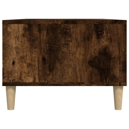 Soffbord rökfärgad ek 90x50x36,5 cm konstruerat trä