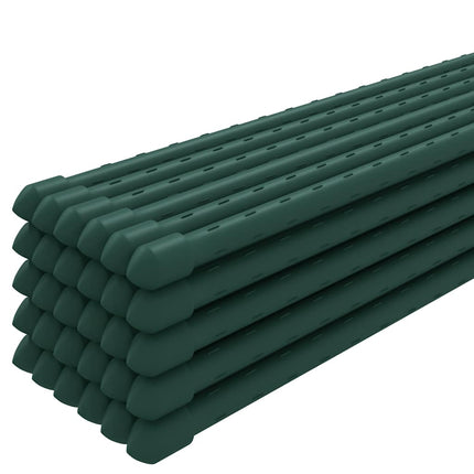 Växtstöd 30 st grön 150 cm stål