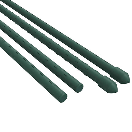 Växtstöd 30 st grön 150 cm stål