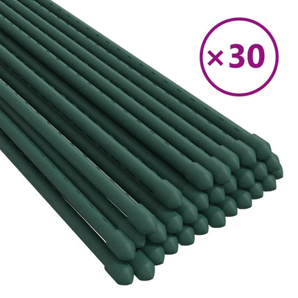 Växtstöd 30 st grön 180 cm stål