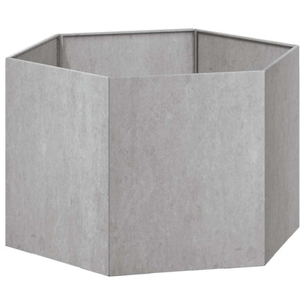 Odlingslåda rostfärgad 60x60x45 cm rosttrögt stål