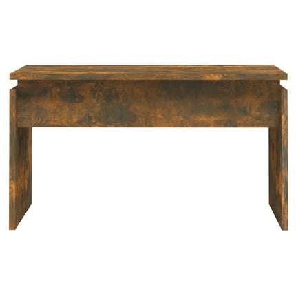 Soffbord rökfärgad ek 68x50x38 cm konstruerat trä