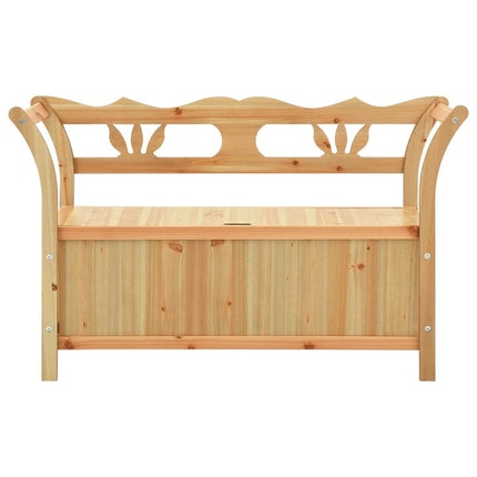 Trädgårdsbänk 107x45x75,5 cm massivt granträ