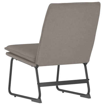 Loungestol taupe 52x75x76 cm tyg