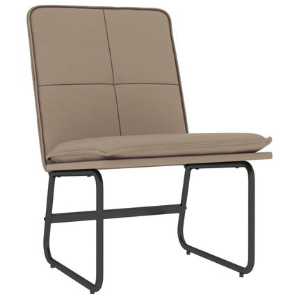 Loungestol cappuccino 54x75x76 cm konstläder