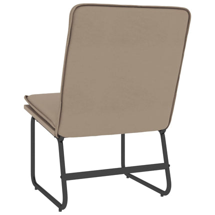 Loungestol cappuccino 54x75x76 cm konstläder