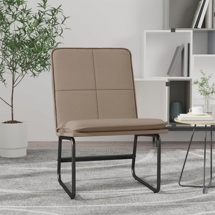Loungestol cappuccino 54x75x76 cm konstläder