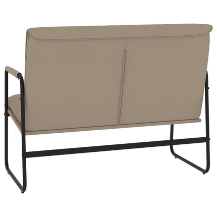 Bänk cappuccino 100x64x80 cm konstläder
