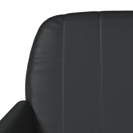 Bänk svart 107x80x81 cm konstläder