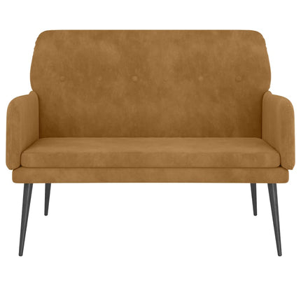 Bänk bun 108x79x79 cm sammet