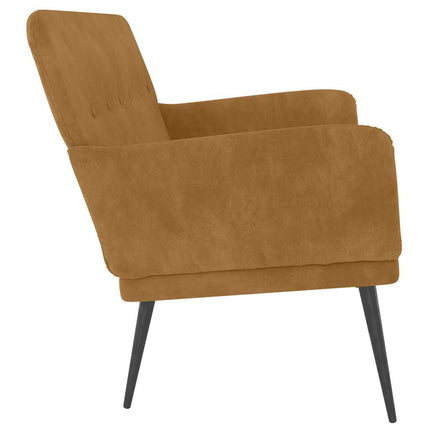 Bänk bun 108x79x79 cm sammet
