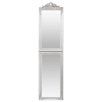 Fristående spegel silver 45x180 cm