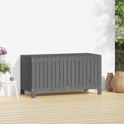 Dynbox svart 115x49x60 cm massiv furu
