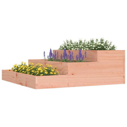 Odlingslåda 78x78x27 cm massiv douglas