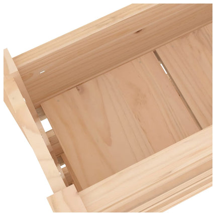 Odlingslåda 77x25x104,5 cm massiv furu