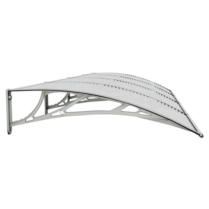 Dörrtak grå 350x100 cm polykarbonat