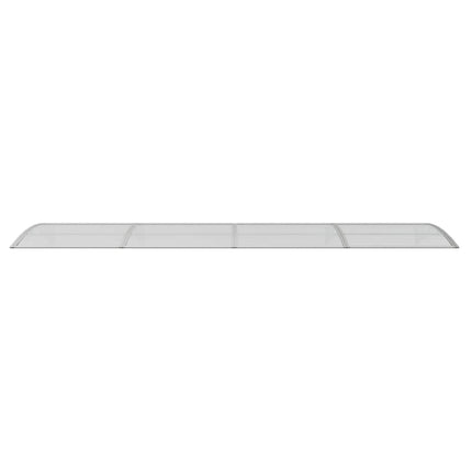 Dörrtak grå 400x100 cm polykarbonat