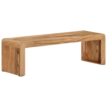 Tv-bänk 110x33x33 cm massivt akaciaträ