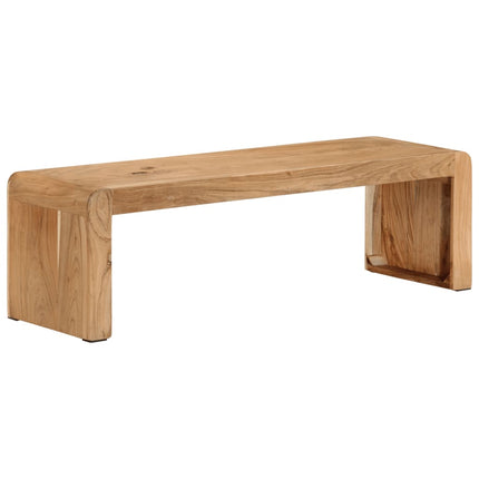 Tv-bänk 110x33x33 cm massivt akaciaträ