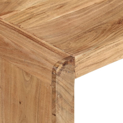 Soffbord 110x55x35 cm massivt akaciaträ