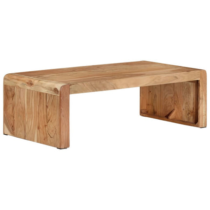 Soffbord 110x55x35 cm massivt akaciaträ