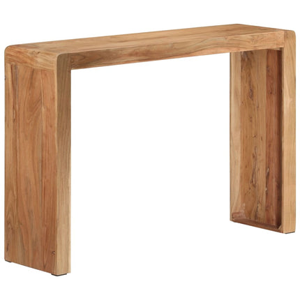 Konsolbord 110x30x76 cm massivt akaciaträ