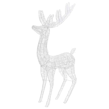 Julren 2 st akryl 250 LED 180 cm blå