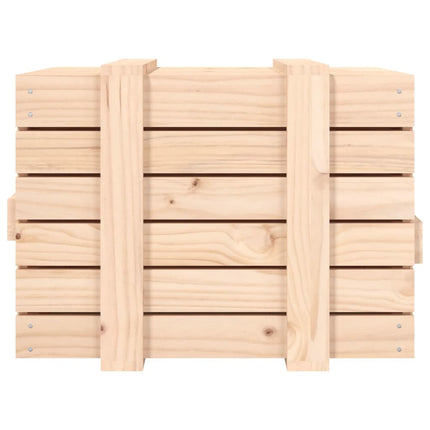 Förvaringslåda 58x40,5x42 cm massiv furu