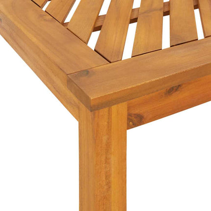 Trädgårdsmöbelset 3 pcs Brun Massivt Akaciaträ