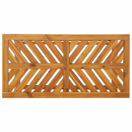 Trädgård loungemöbler 5 pcs Brun Massivt Akaciaträ