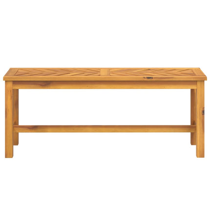 Trädgårdsbänk 110 cm massivt akaciaträ