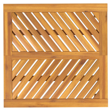 Trädgårdsbord 90x90x74 cm massivt akaciaträ