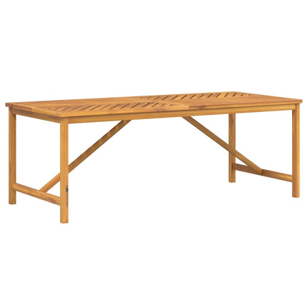 Trädgårdsbord 200x90x74 cm massivt akaciaträ