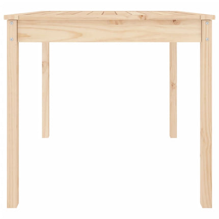 Trädgårdsbord 82,5x82,5x76 cm massiv furu