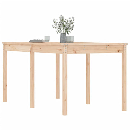 Trädgårdsbord 159,5x82,5x76 cm massiv furu