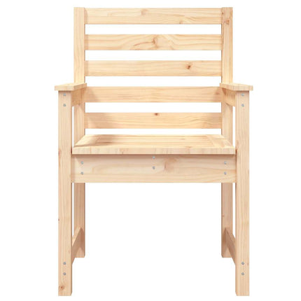 Trädgårdsstolar 2 st 60x48x91 cm massiv furu