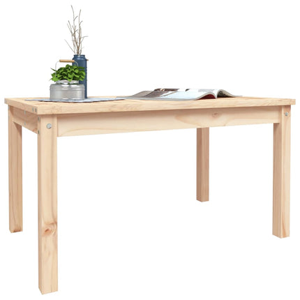 Trädgårdsbord 82,5x50,5x45 cm massiv furu