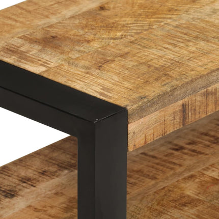 Tv-bänk 120x30x45 cm massivt mangoträ