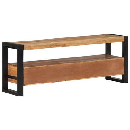 Tv-bänk 120x30x45 cm massivt återvunnet trä