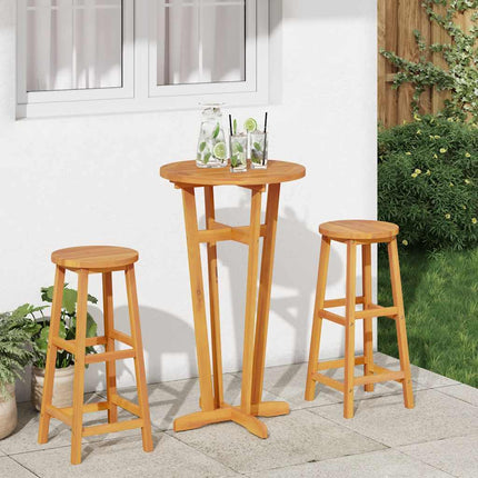 Ståbord för utomhusbruk Ø60x105 cm massivt akaciaträ