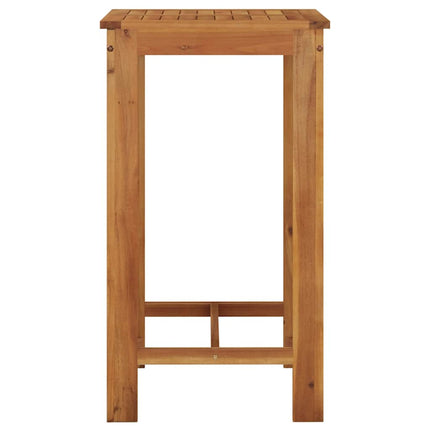 Ståbord för utomhusbruk 60x60x105 cm massiv akacia