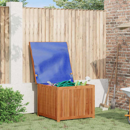 Dynbox 75x75x58 cm massivt akaciaträ