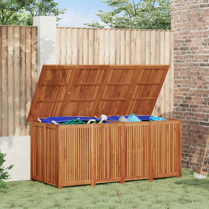Dynbox 175x80x75 cm massivt akaciaträ